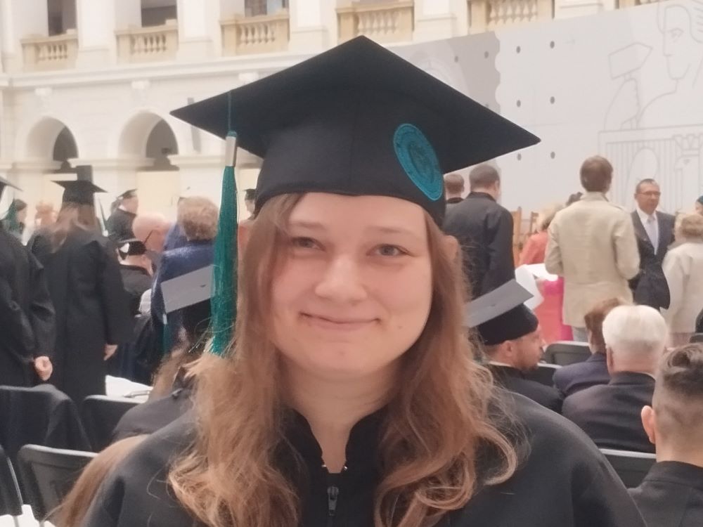 PhD Awarded to Dominika Kozon-Markiewicz, WUT Diploma Granting Ceremony