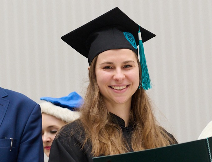 PhD Awarded to Julita Pachla, WUT Diploma Granting Ceremony